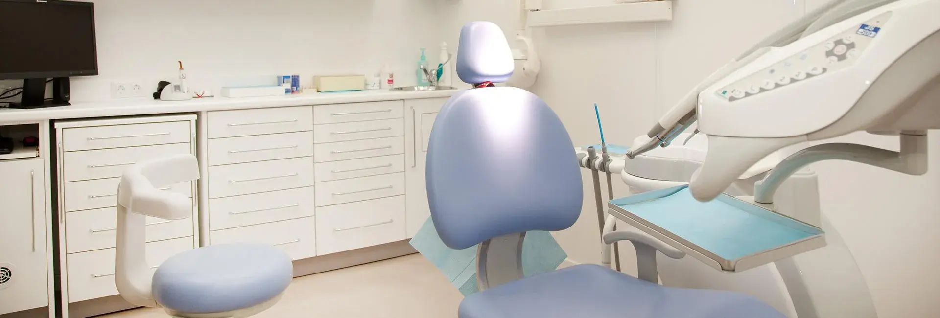 Gabinete odontológico de la Clínica Dental Dra. Guadalupe Caro Callejo